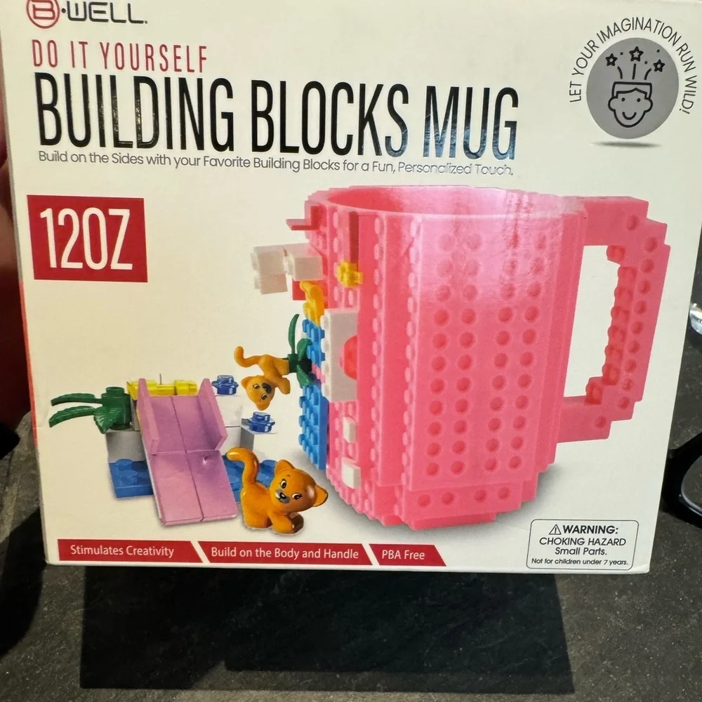 DIY Building blocks mug!! Sparks CREATIVITY, change it over and over, SO FUN🎉🎉